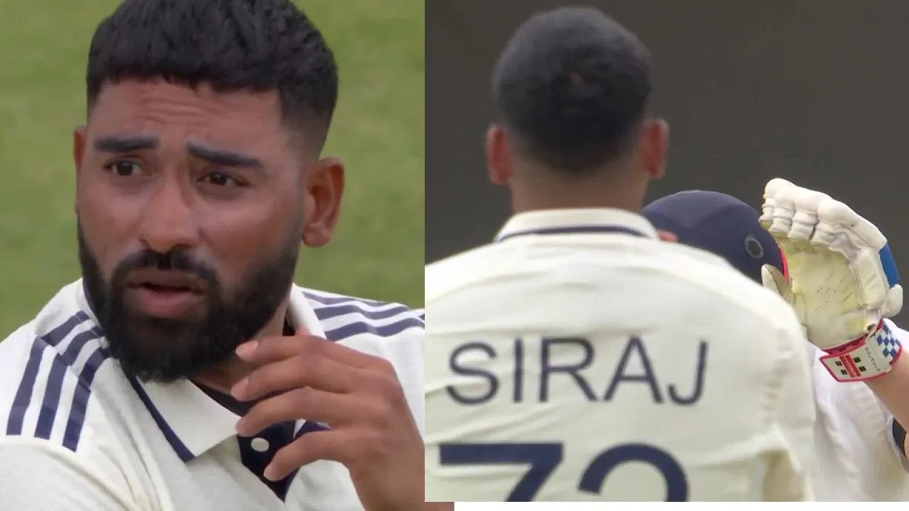 Harry Brook Mohammed Siraj Fight