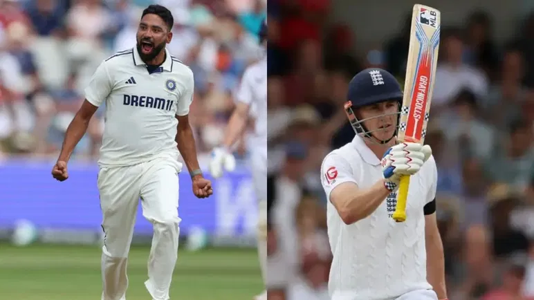 Harry Brook Mohammed Siraj