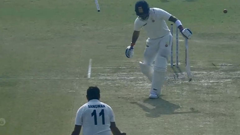 Himanshu Sangwan And Virat Kohli