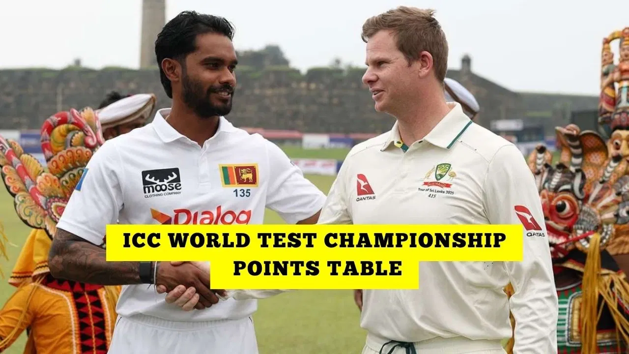 ICC World Test Championship Points Table After Sri Lanka Vs Australia