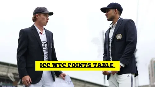 ICC World Test Championship Points Table WTC Table After India Vs England 5th Test