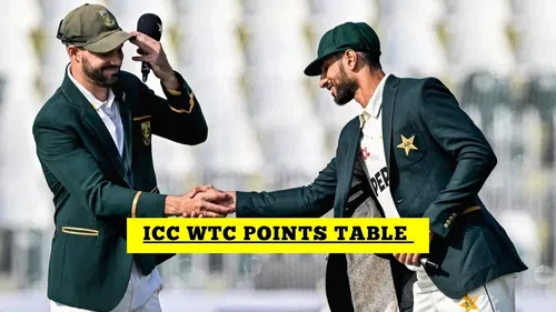 ICC World Test Championship Points Table WTC Table After Pakistan Vs South Africa