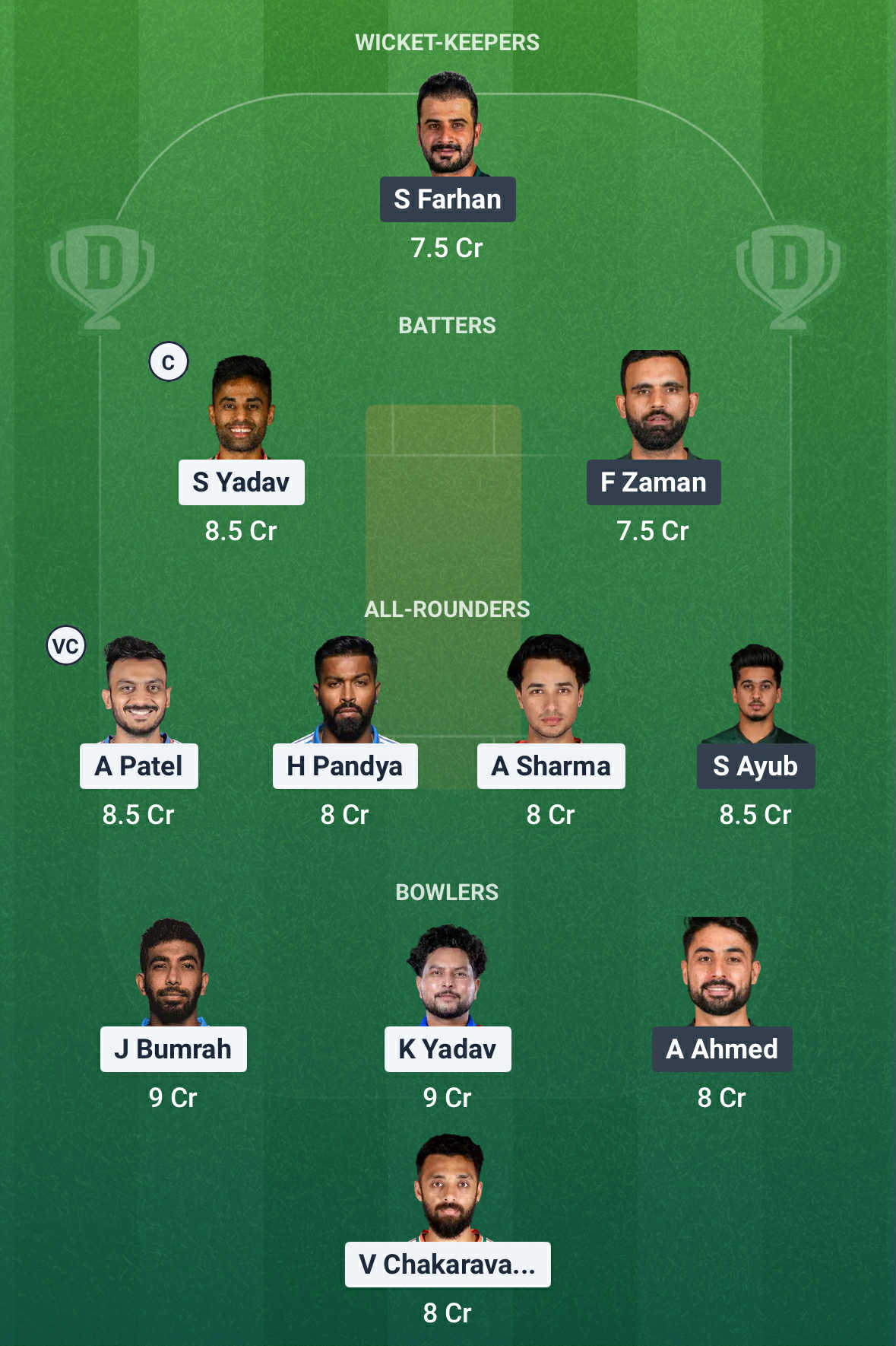 IND vs PAK Dream11 Prediction