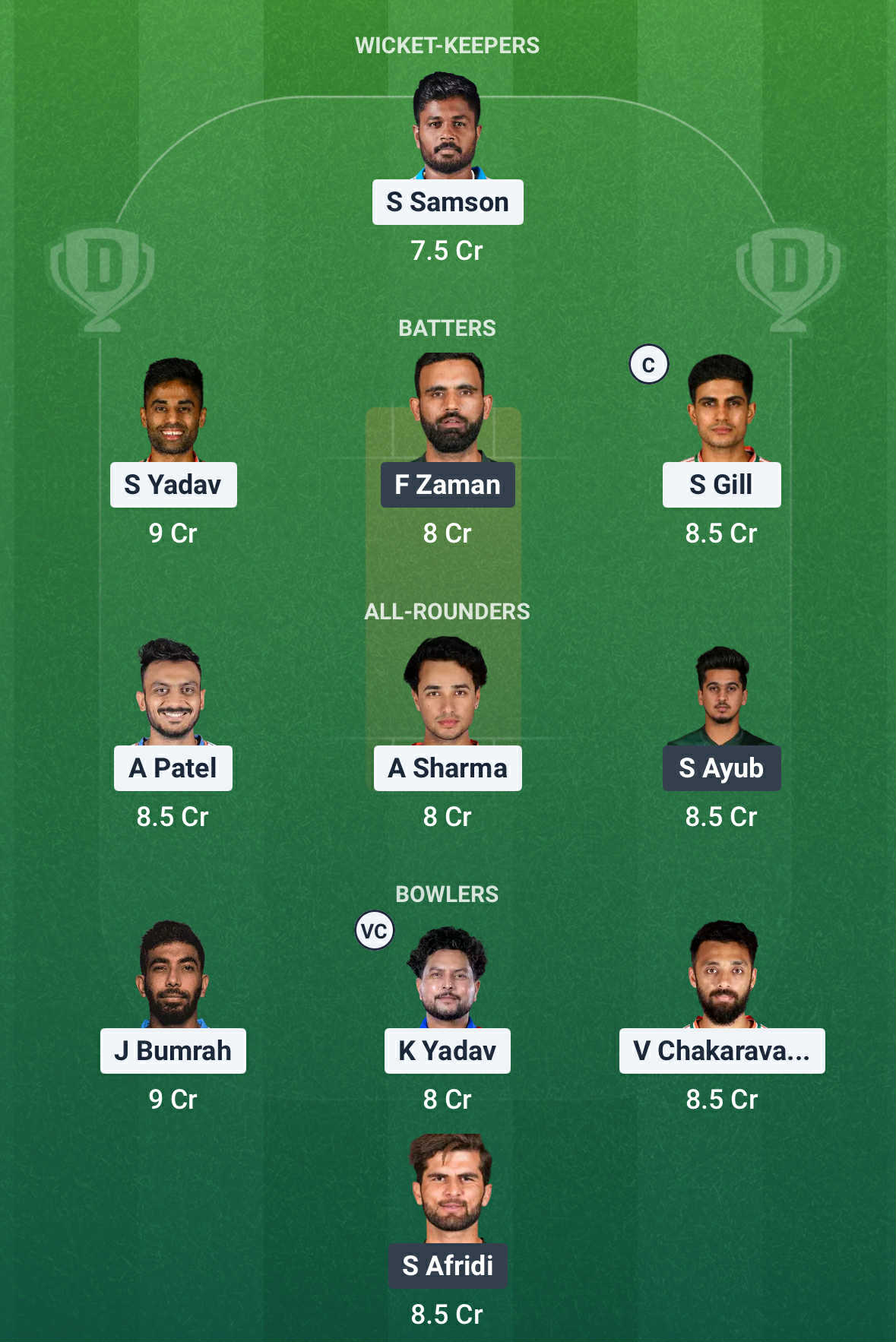 Ind vs Pak Dream11 Prediction