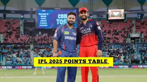IPL 2025 IPL Points Table After LSG Vs RCB