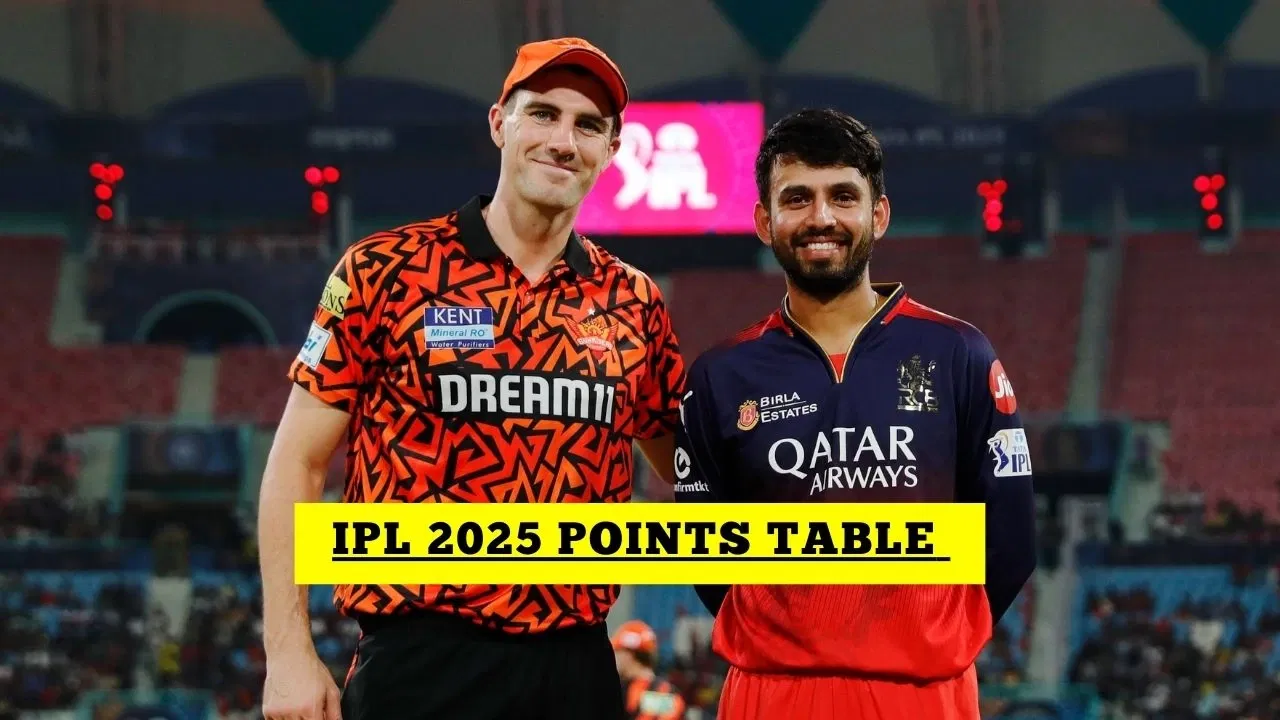 IPL 2025 IPL Points Table After RCB Vs SRH