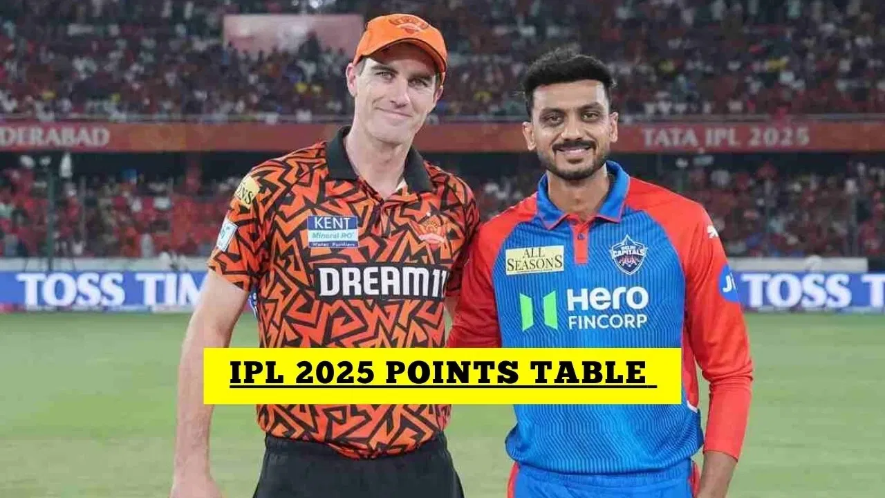IPL 2025 IPL Points Table After SRH Vs DC