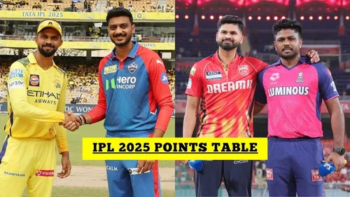 IPL Points Table IPL 2025 Points Table After CSK Vs DC And PBKS Vs RR