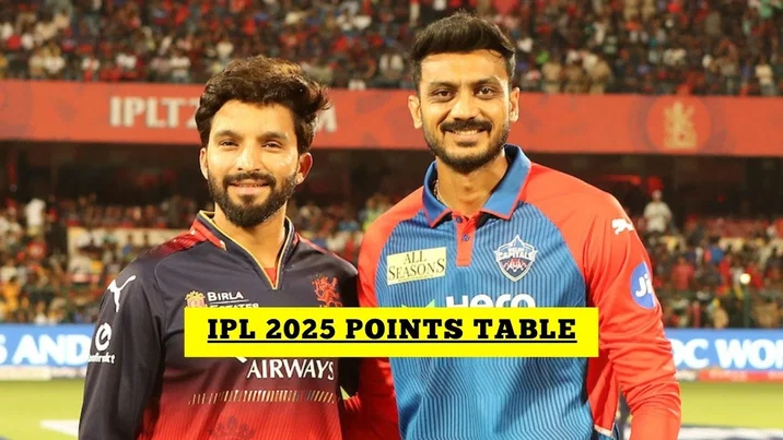 IPL Points Table IPL 2025 Points Table After RCB Vs DC