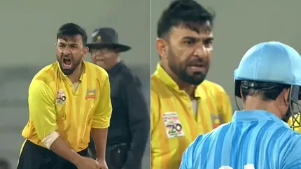 Iftikhar Ahmed Celebrates Kamran Ghulam S Wicket Salman Butt responds