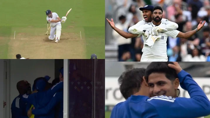 India Mohammed Siraj Celebration At Oval