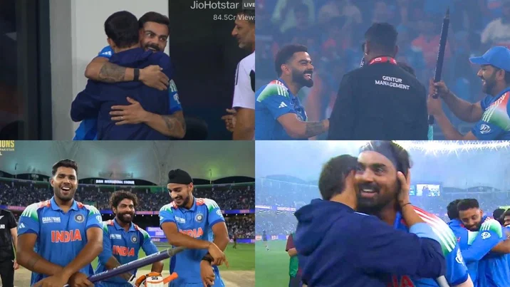 India Win ICC Champions Trophy Rohit Sharma Virat Kohli