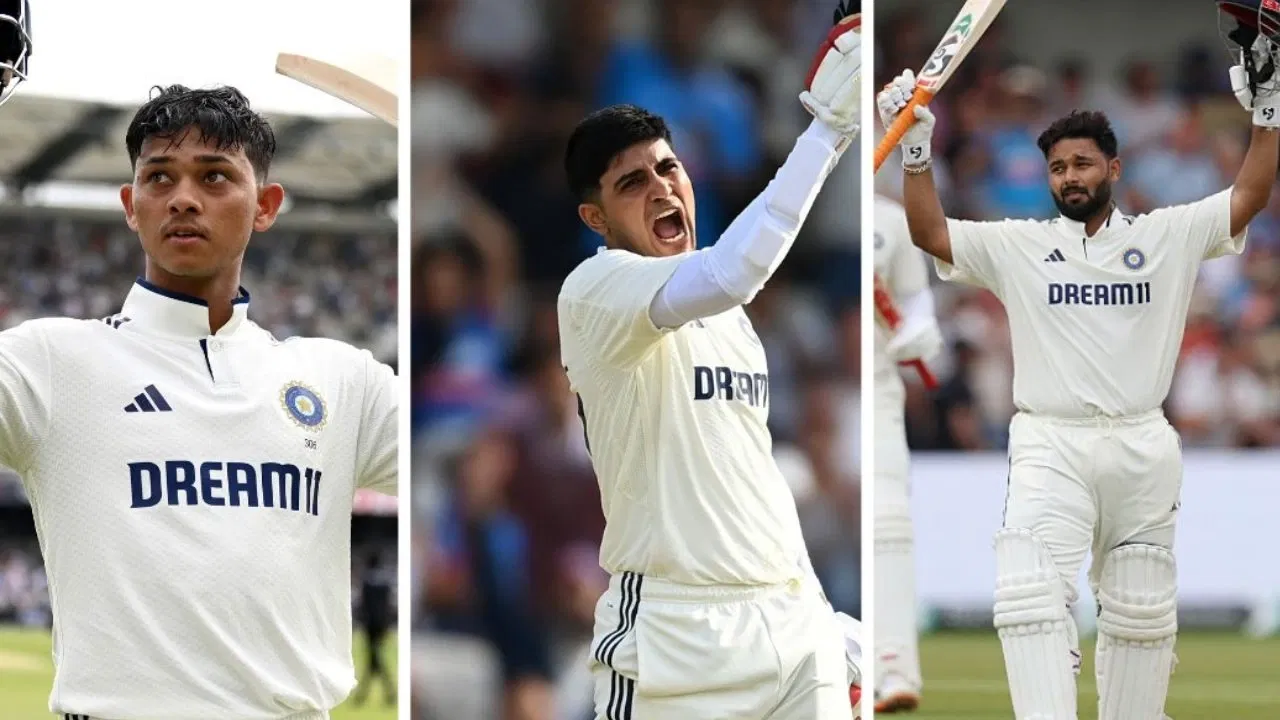 India Yashasvi Jaiswal Shubman Gill Rishabh Pant