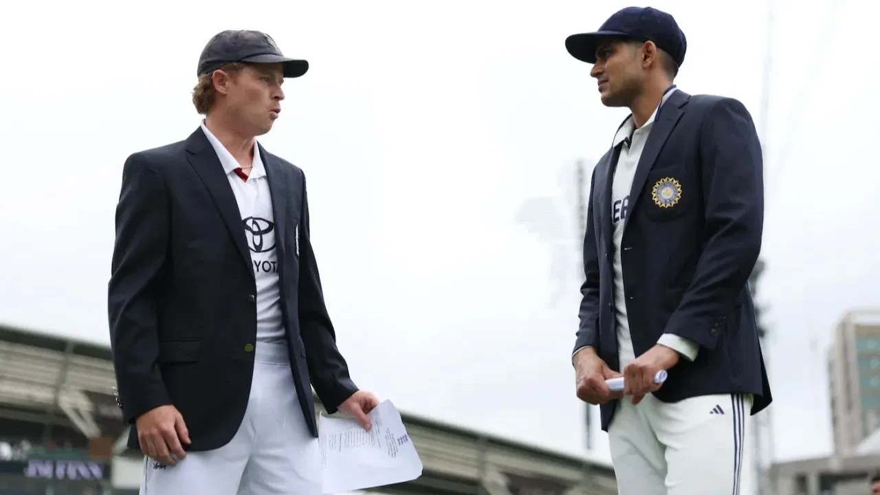 India Vs England Ollie Pope Shubman Gill