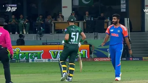 Jasprit Bumrah Sahibzada Farhan Clash 2
