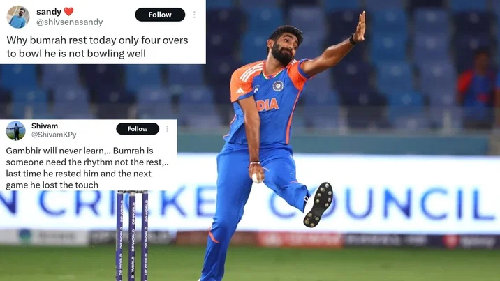 Jasprit Bumrah TR 1