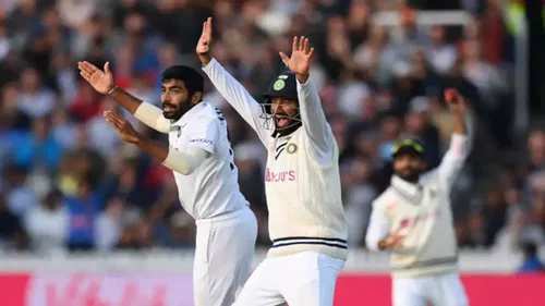 Jasprit Bumrah And Cheteshwar Pujara