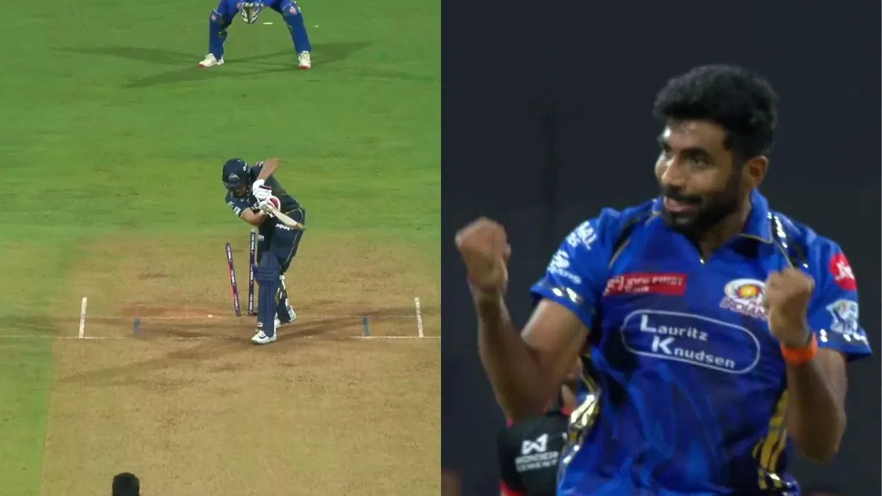 Jasprit Bumrah Castles Shubman Gill