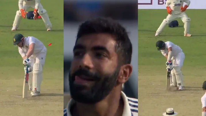 Jasprit Bumrah Dismisses Keshav Maharaj Simon Harmer