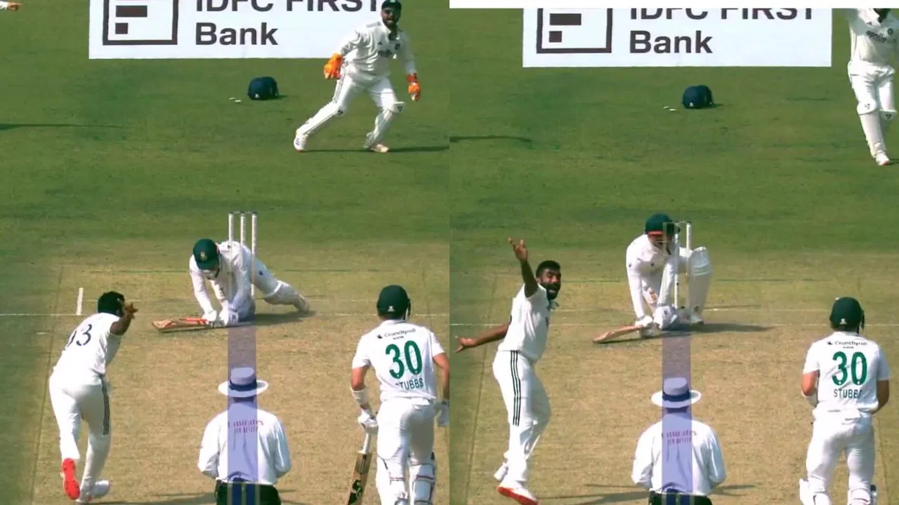 Jasprit Bumrah Floors Kyle Verreynne With A Deadly Toe Crushing Yorker On The First Ball At Eden Gardens