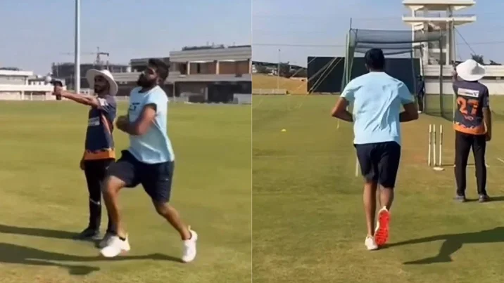 Jasprit Bumrah Resumes Bowling