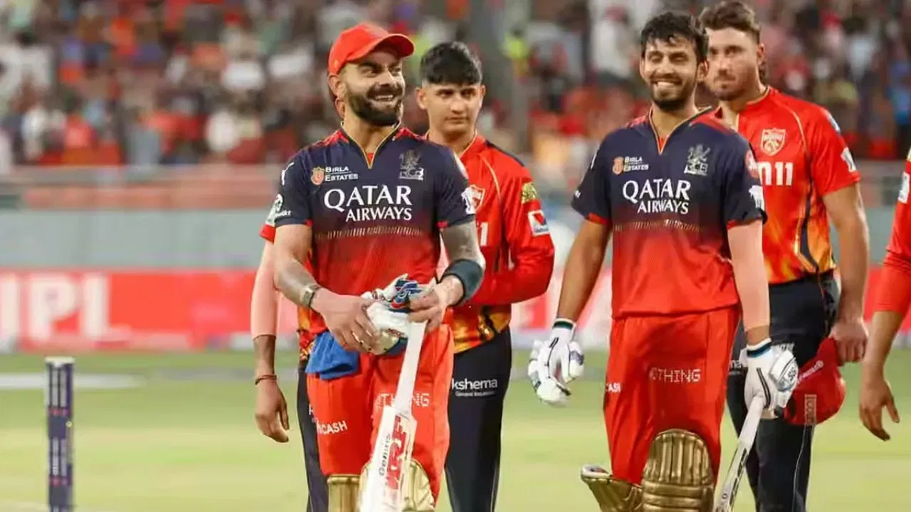 Jitesh Sharma Virat Kohli
