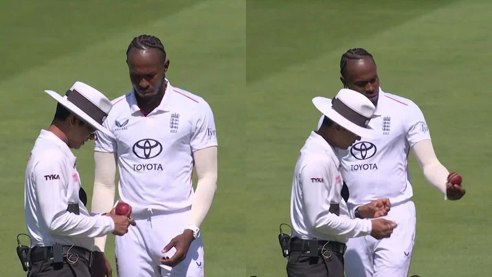 Jofra Archer Angry At Umpire