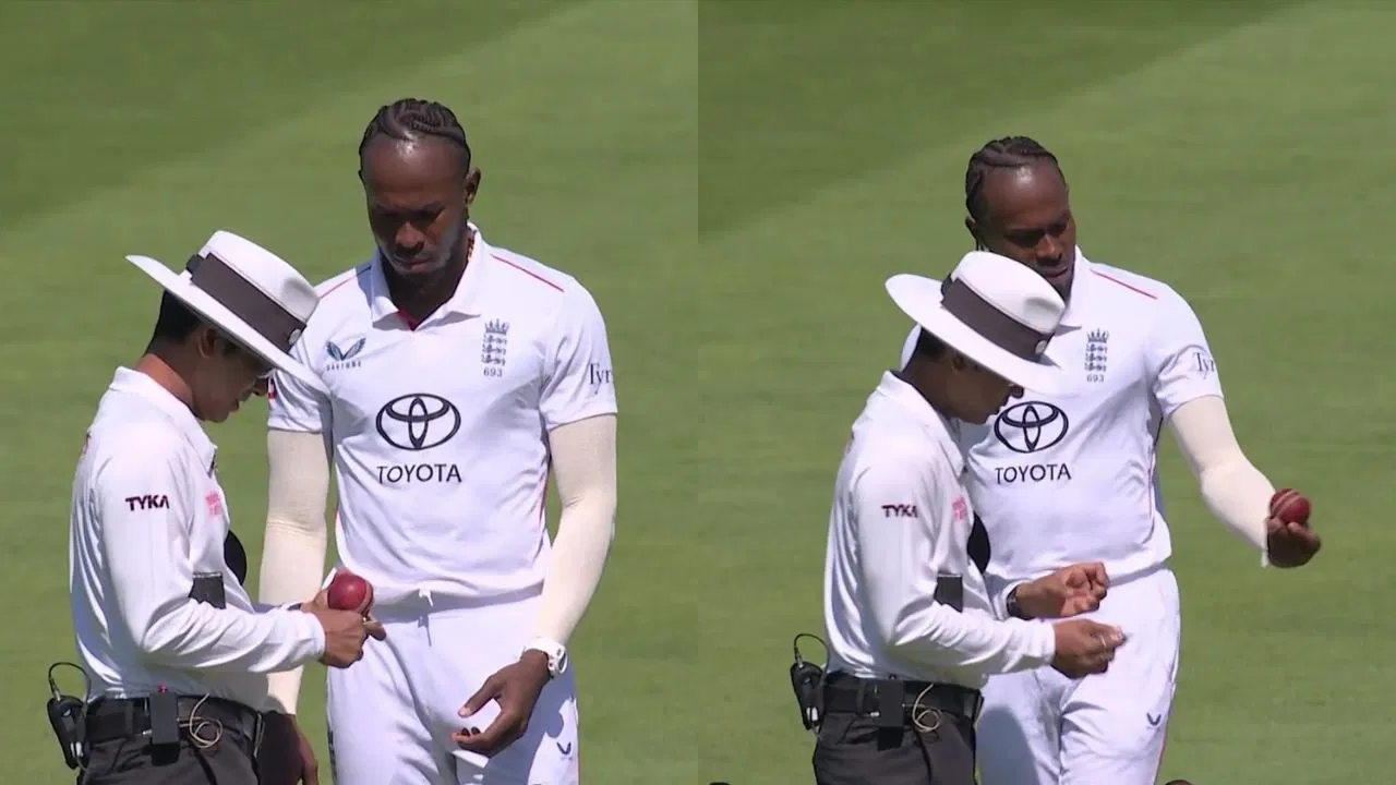 Jofra Archer Angry At Umpire