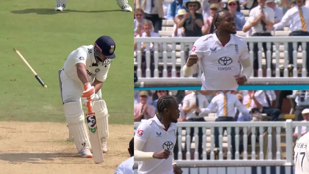 Jofra Archer Castles Rishabh Pant