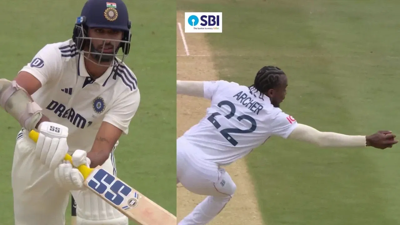Jofra Archer Takes Stunner To Dismiss Washington Sundar