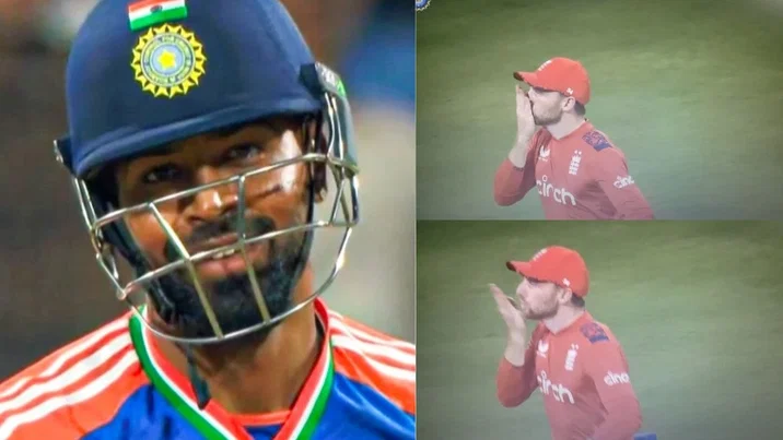 Jos Buttler Gives Flying Kiss Send Off To Hardik Pandya