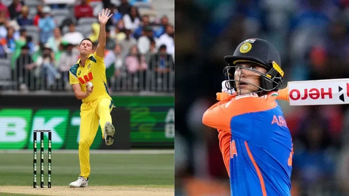 Josh Hazlewood Abhishek Sharma