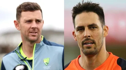 Josh Hazlewood Mitchell Johnson