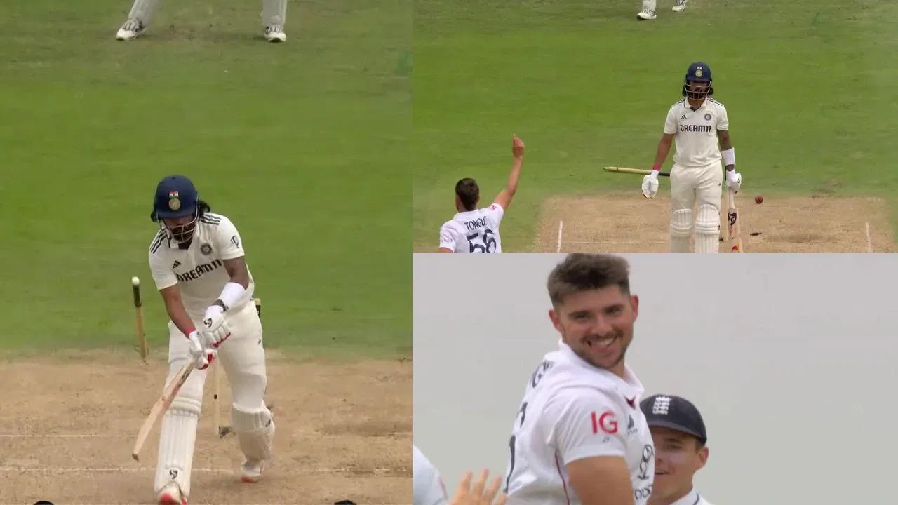 Josh Tongue Castles KL Rahul
