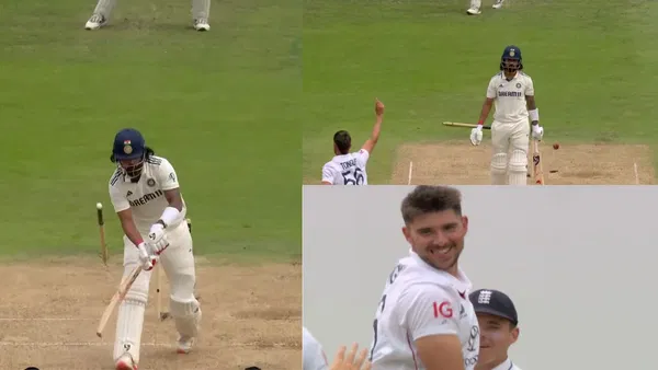 Josh Tongue Castles KL Rahul