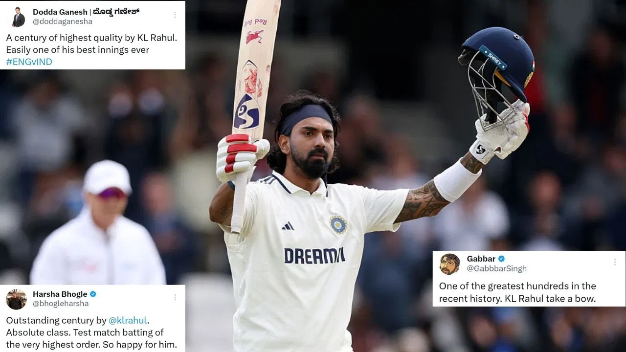 KL Rahul Headingley Ton
