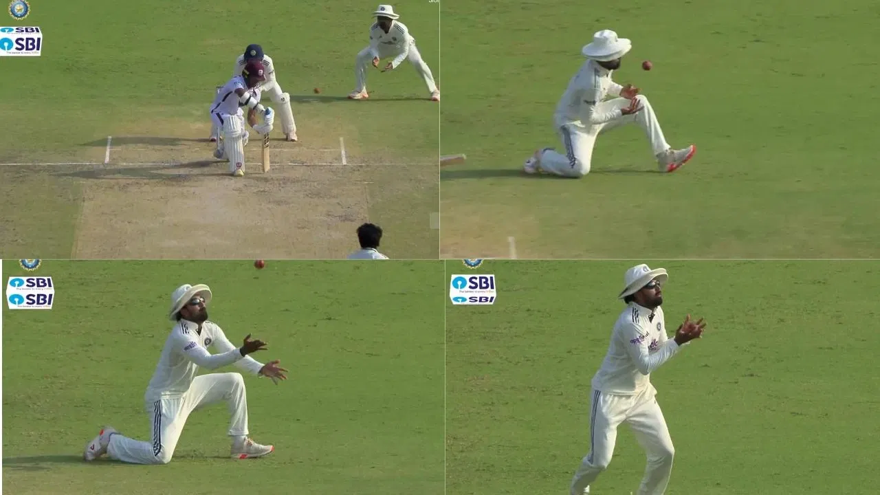 KL Rahul Catch To Send Back Tagenarine Chanderpaul