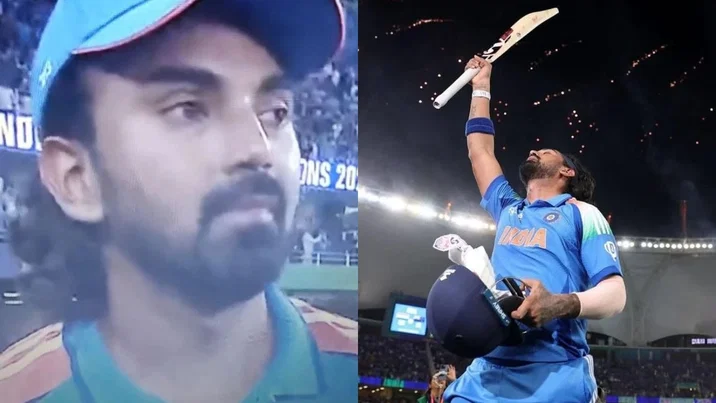 KL Rahul In Tears After ICC Champions Trophy Win