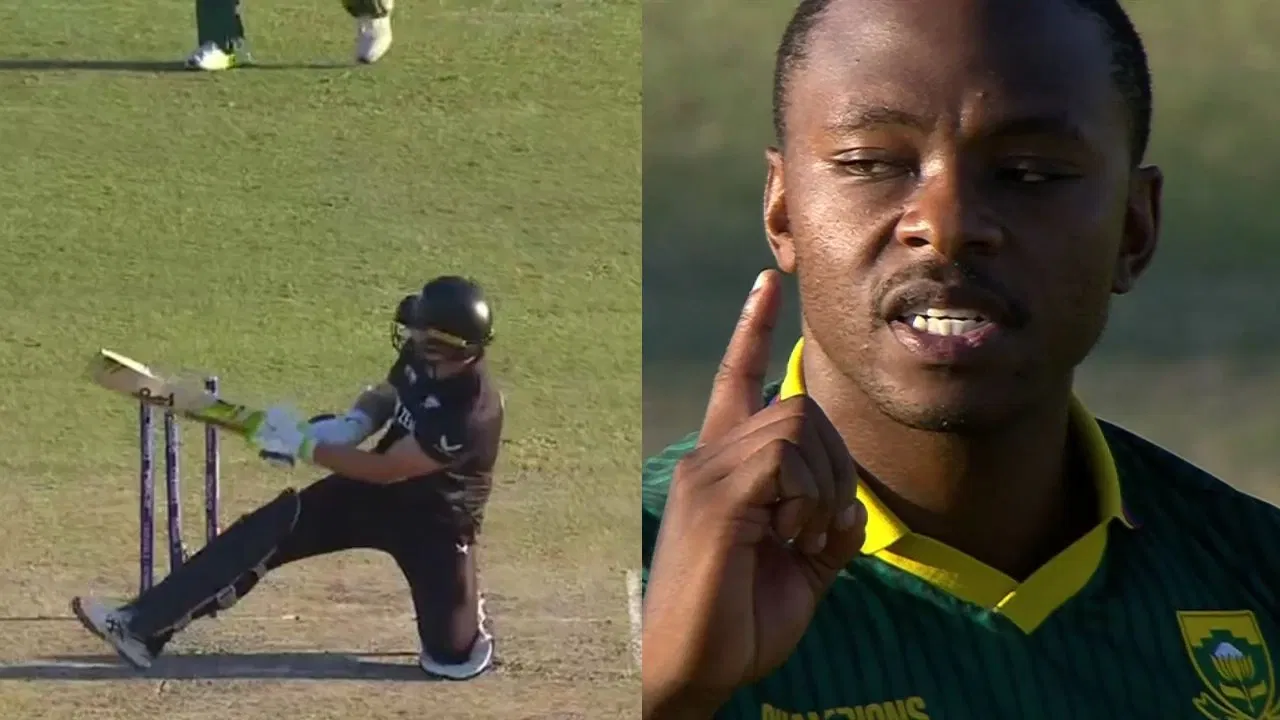 Kagiso Rabada Castles Tom Latham