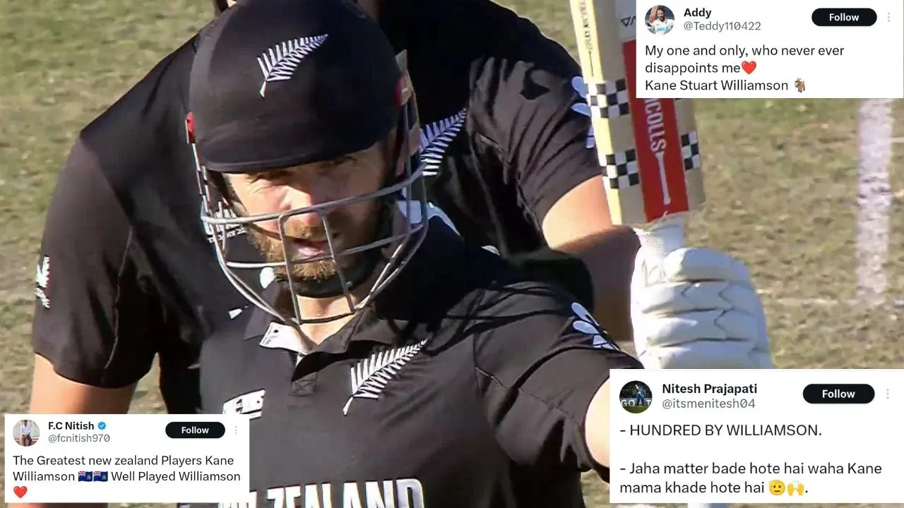 Kane Williamson Ton TR