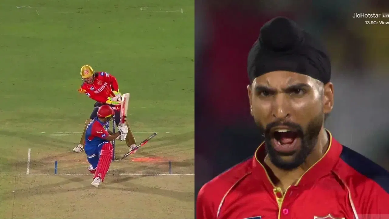 Karun Nair Dismissed By Harpreet Brar