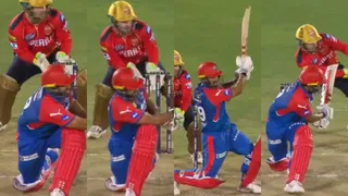 Karun Nair Hits 4 Back To Back Fours
