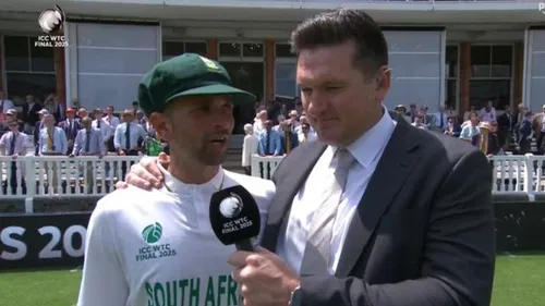 Keshav Maharaj Cries Like A Kid After WTC Final Win