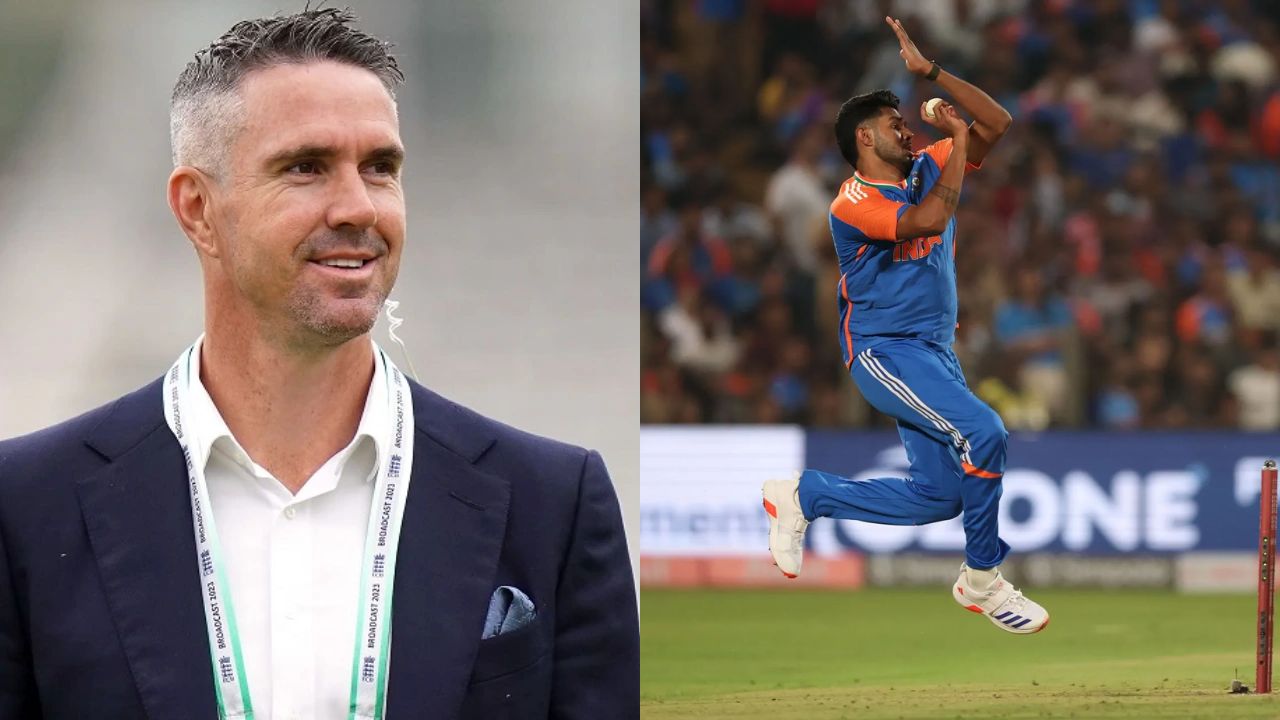 Kevin Pietersen And Harshit Rana