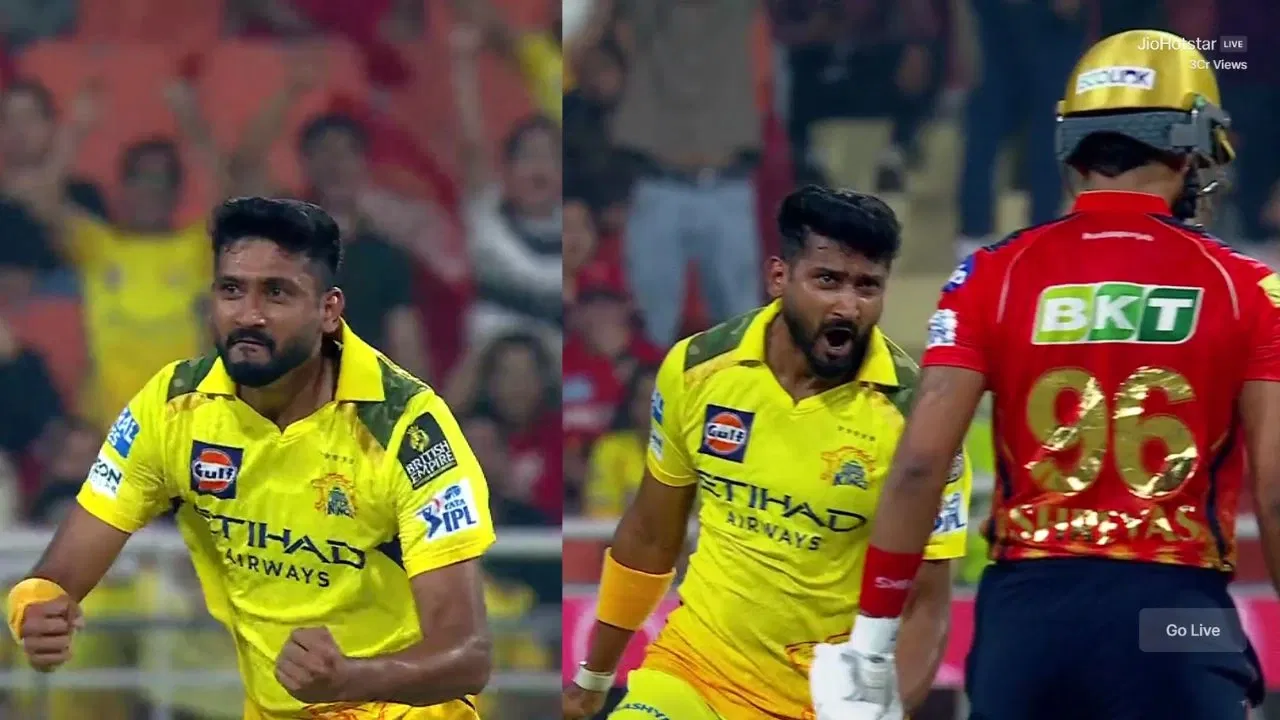 Khaleel Ahmed Send Off To Shreyas Iyer