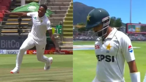 Kwena Maphaka Makes Babar Azam Bunny