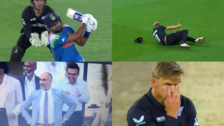 Kyle Jamieson Drops Shreyas Iyer Erupts In Joy