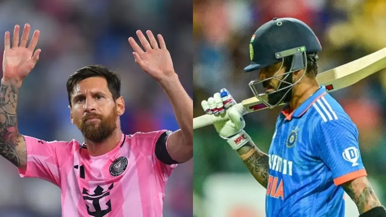 Lionel Messi Virat Kohli
