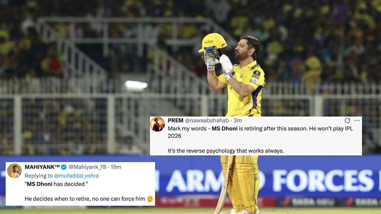 MS Dhoni Retirement TR