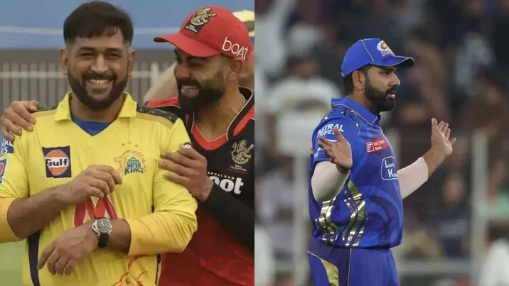 MS Dhoni Rohit Sharma Virat Kohli